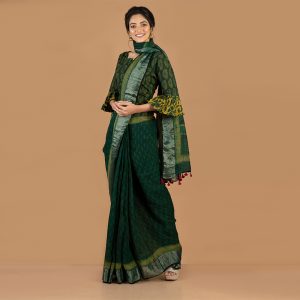 Dabu Bagru Linen By Linen Saree