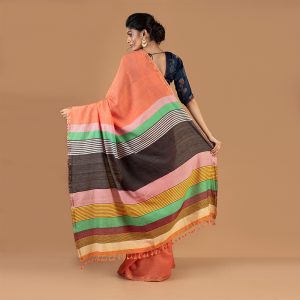 Khadi By Mulberry Hand Woven Saree