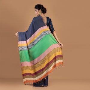 Khadi By Mulberry Hand Woven Saree