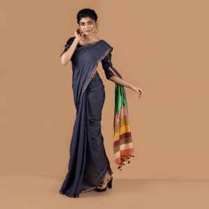 Khadi By Mulberry Hand Woven Saree