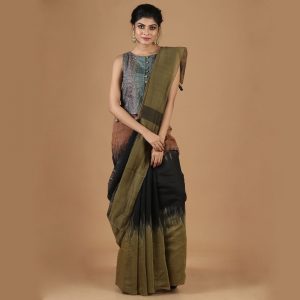 Maslin Tie & Dye Saree