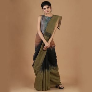 Maslin Tie & Dye Saree