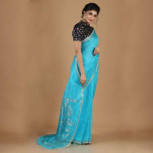 Resham Silk Saree