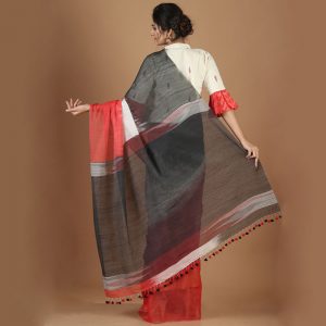 Maslin Tie And Dye Saree