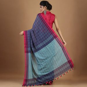 Khadi Self Check Saree