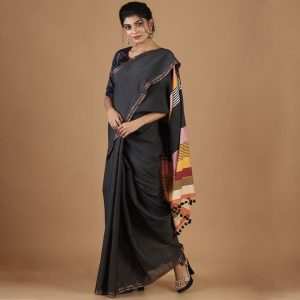 Khadi By Mulberry Hand Woven Saree