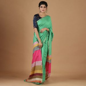 Khadi By Mulberry Hand Woven Saree