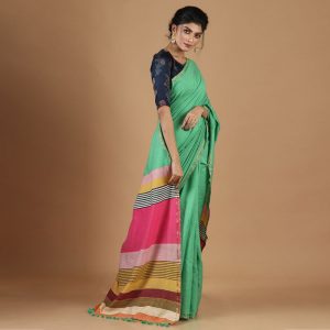 Khadi By Mulberry Hand Woven Saree