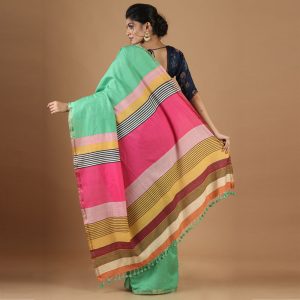 Khadi By Mulberry Hand Woven Saree