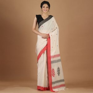 Bengal Handloom Khadi Saree