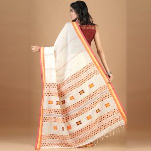 Assam Cotton Self Weaved Saree