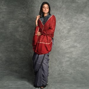 Kashmiri Sozni Pure Wool Shawl