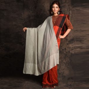 Kashmiri Pure Wool Woven Shawl