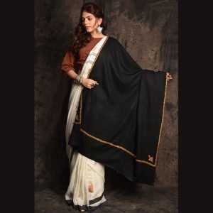 Kashmiri Sozni Pure Wool Shawl