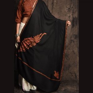 Kashmiri Sozni Pure Wool Shawl