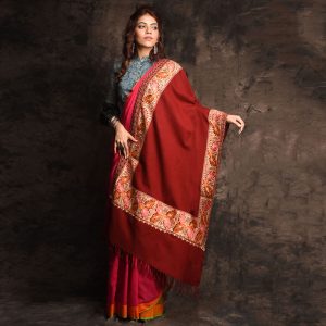 Ari Work Kashmiri Shawl