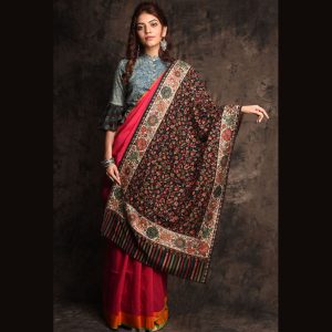 Kashmiri Woven Pure Wool Shawl