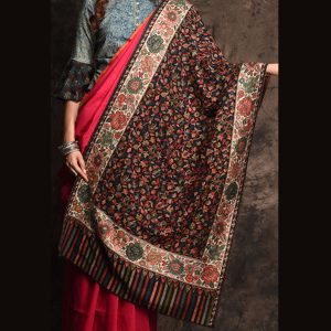 Kashmiri Woven Pure Wool Shawl