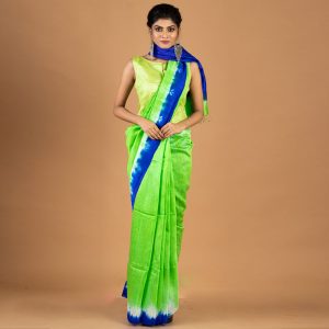 Silk Dupian Tie & Dye Saree