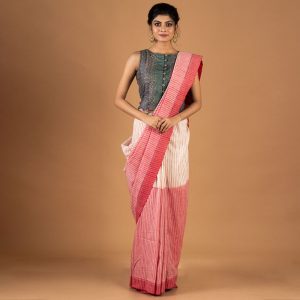 Khadi Half & Half Saree