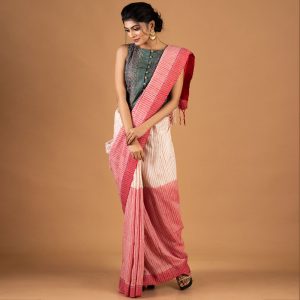 Khadi Half & Half Saree