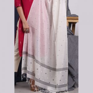 Khadi Jamdani Dupatta