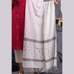 Khadi Jamdani Dupatta