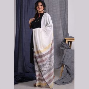 Khadi Jamdani Dupatta