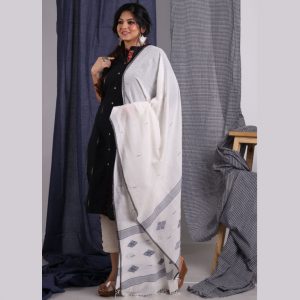 Khadi Jamdani Dupatta