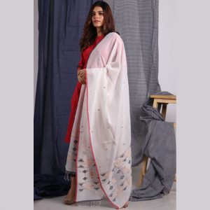 Khadi Jamdani Dupatta