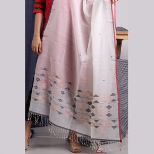 Khadi Jamdani Dupatta