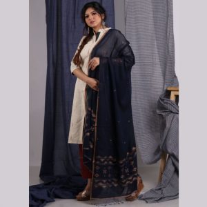 Khadi Jamdani Dupatta