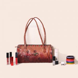 Santiniketani Embossed Batik Work Duffle Bag