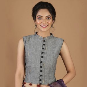 Khadi Jamdani Blouse