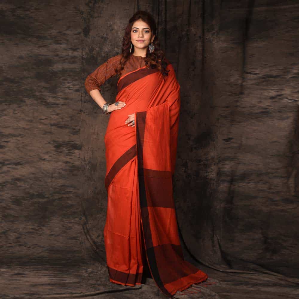 Buy Handloom Saree Online | Cotton Silk Saree | Trendy Wear | – Putul's  Fashion