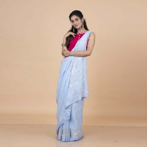 Nettle Special Weave Jamdani Saree