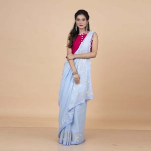 Nettle Special Weave Jamdani Saree