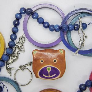 Bear Key Ring Coin Pouch