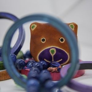 Bear Key Ring Coin Pouch