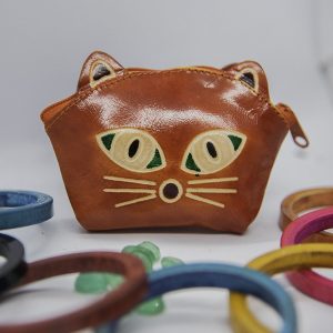 Cat Coin Purse With Ear