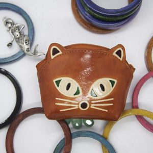 Cat Coin Purse With Ear