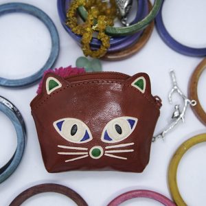 Cat Coin Purse With Ear