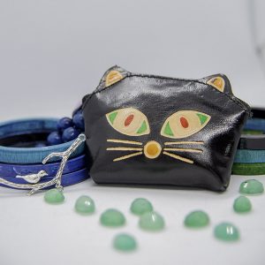 Cat Coin Purse With Ear