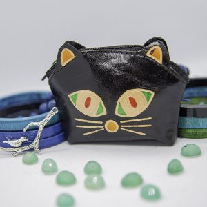 Cat Coin Purse With Ear