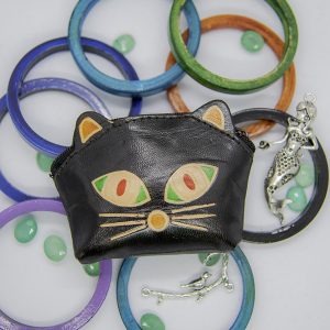 Cat Coin Purse With Ear