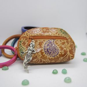 Santiniketani Embossed Batik Work Coin Purse