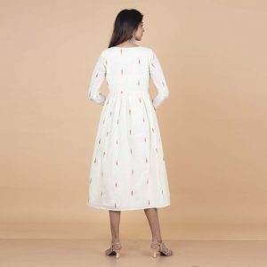 Malkha Jamdani Long Dress