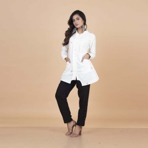 Linen Jamdani Shirt