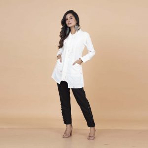 Linen Jamdani Shirt