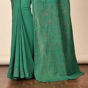 Organic Khadi Katha Saree